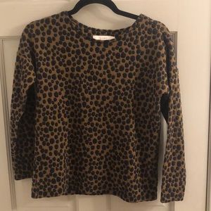 Patterned Long Sleeve Loft Top